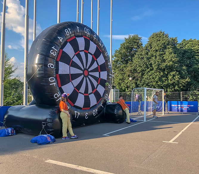 cible geante foot marseille et sa region