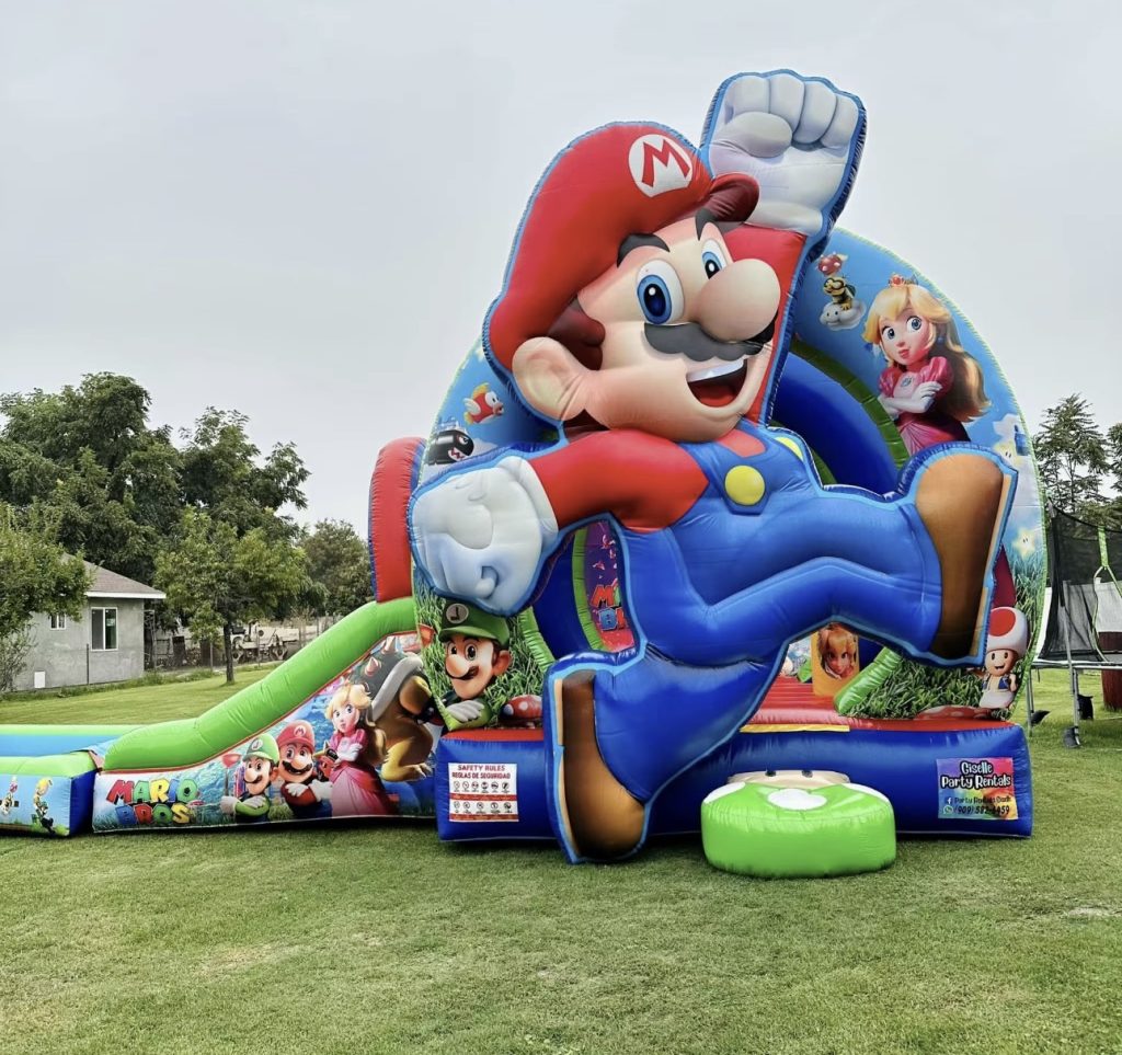 location chateau gonflable mario aix en provence